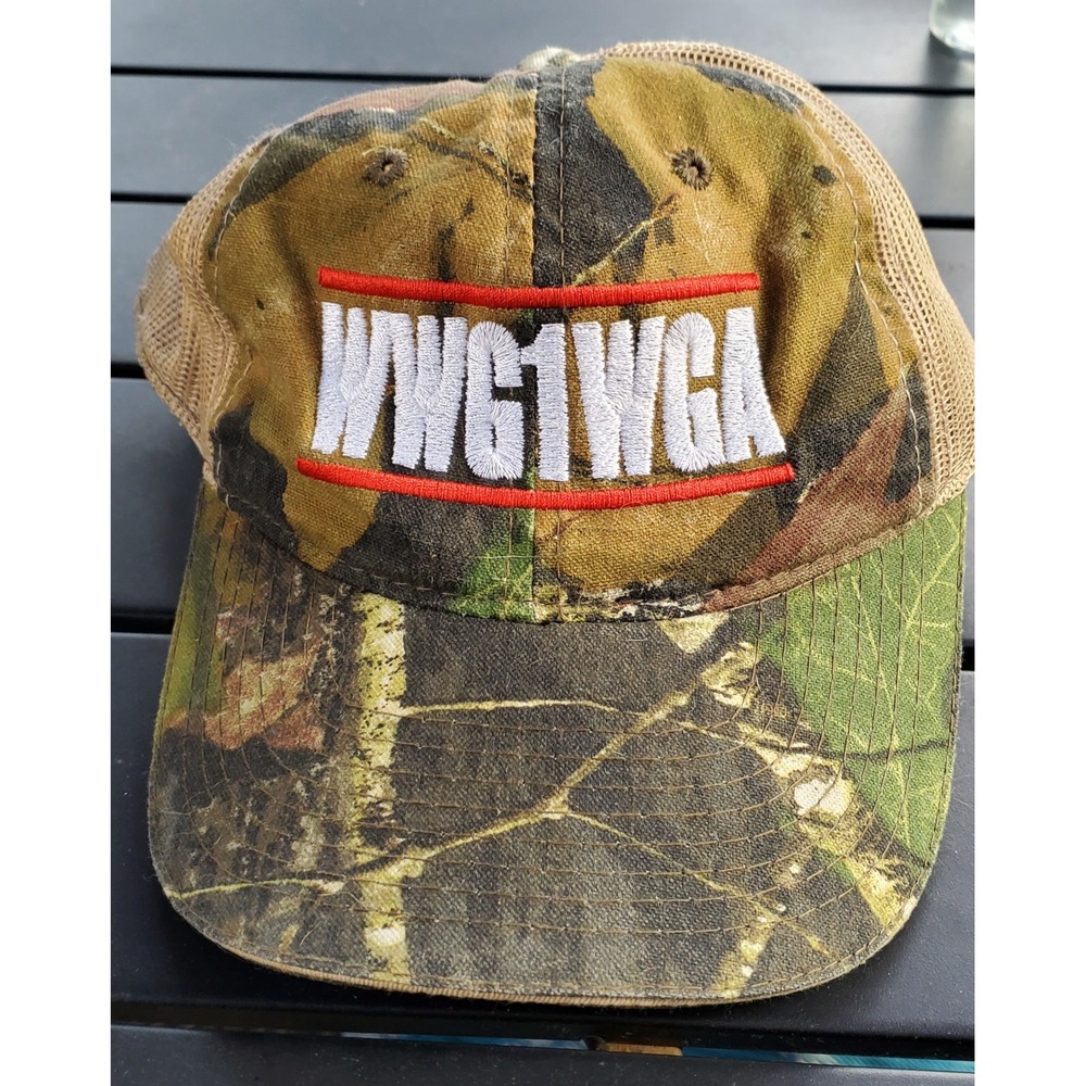 Outdoor Cap WWG1WGA Camo Trucker Hat Mens Camouflage Mesh Back IYKYK Q Military